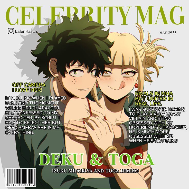 Exploring Deku and Toga's Intimate Moments