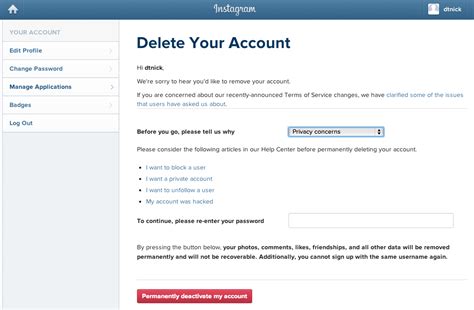 How To Delete Your Instagram Account Pcworld How To Delete Your Instagram Account Pcworld