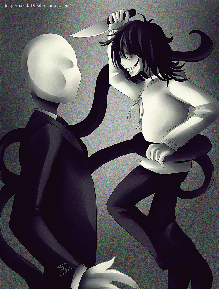 Slender Man Vs Jeff The Killer Mitos Y Leyendas Urbanas